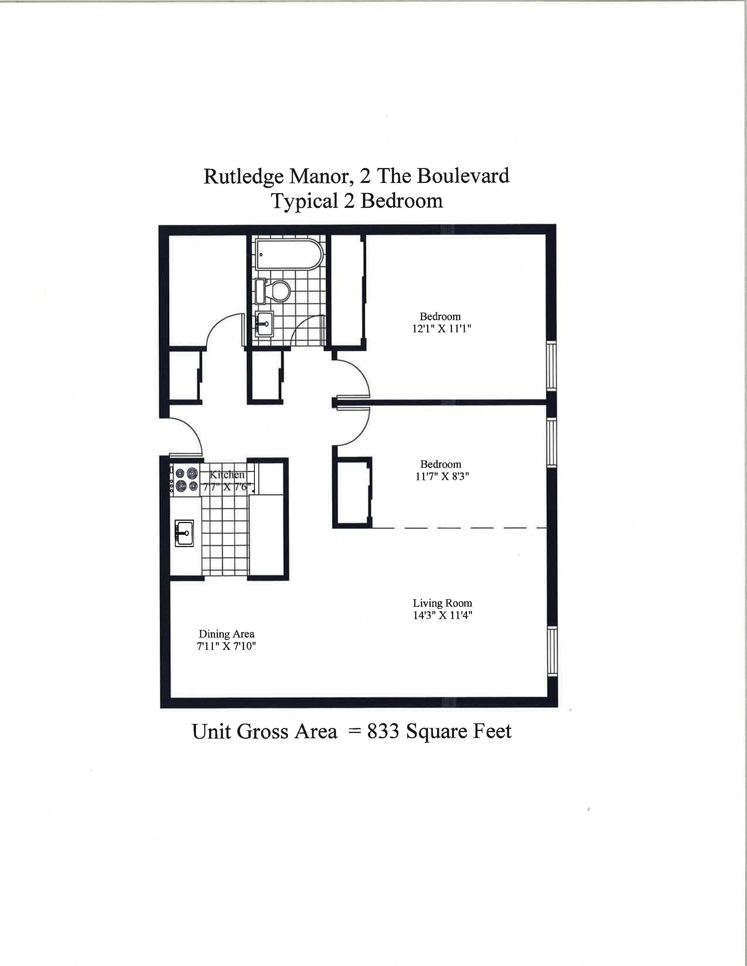Rutledge Manor Two Bedroom