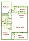 2Bed/2Bath