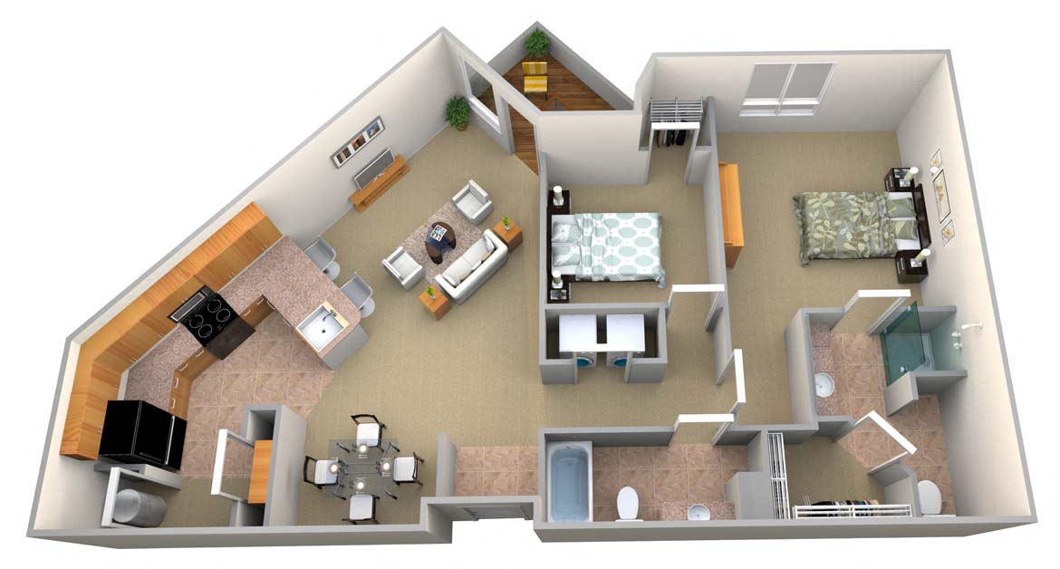 B2 Floor Plan Layout