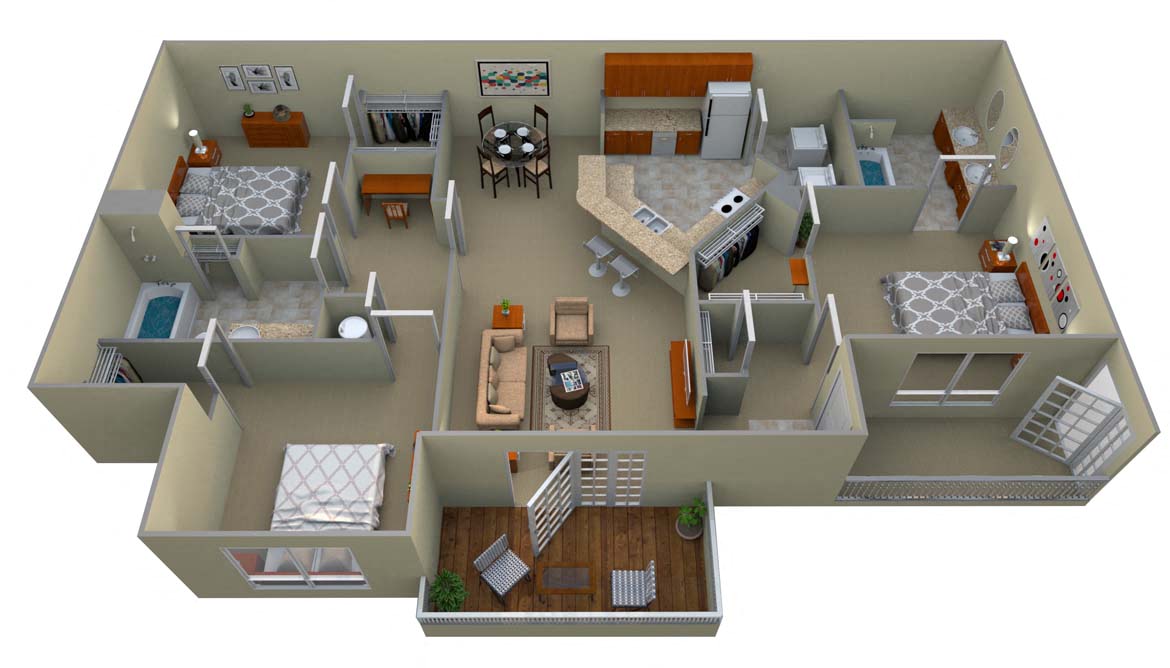 Chattahoochee Floor Plan Layout
