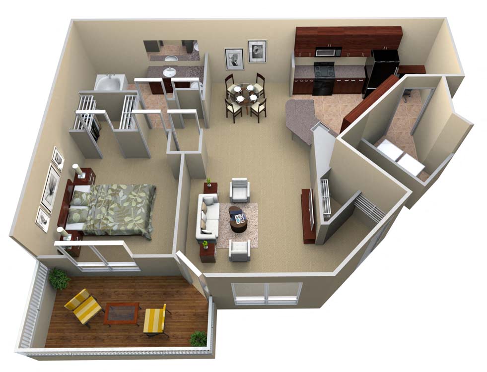 A2 Floor Plan Layout, Walton Lakes, Atlanta GA