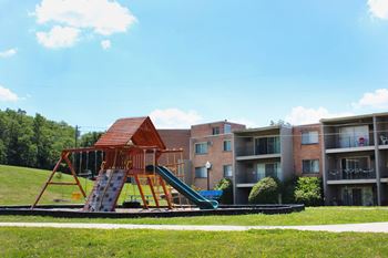 Play outside at Crown Pointe Apartments, Covington
