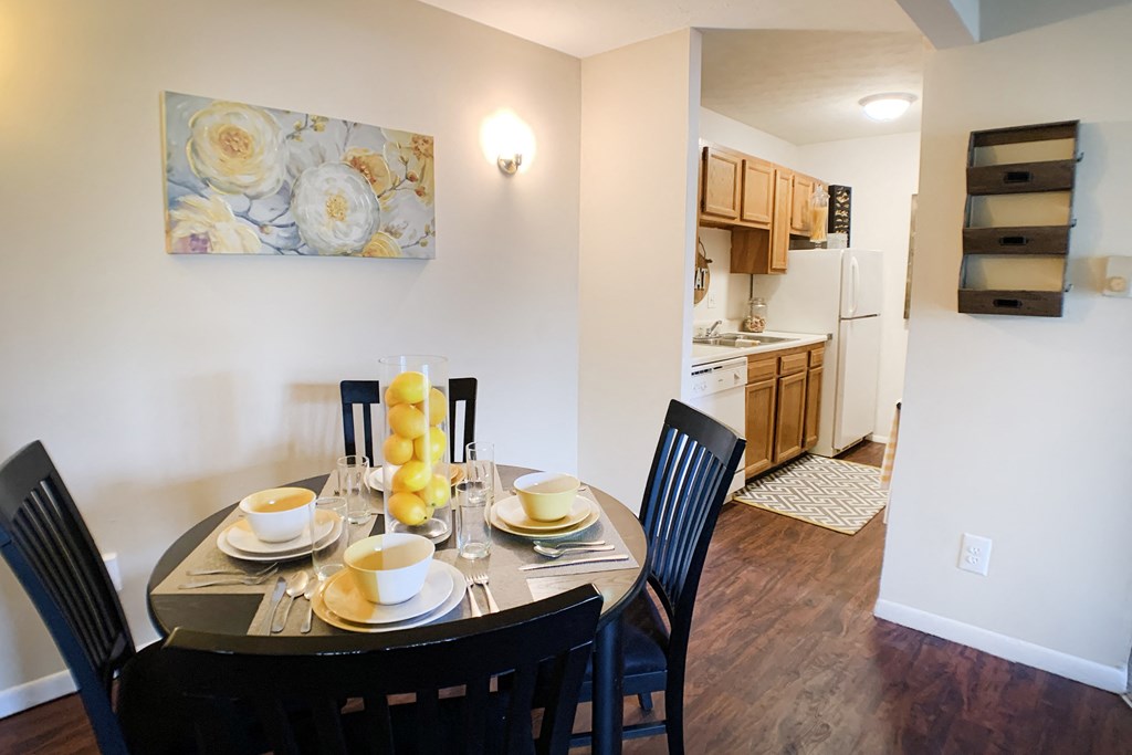 Dining Area at Crown Station Apartments, Amelia, 45102