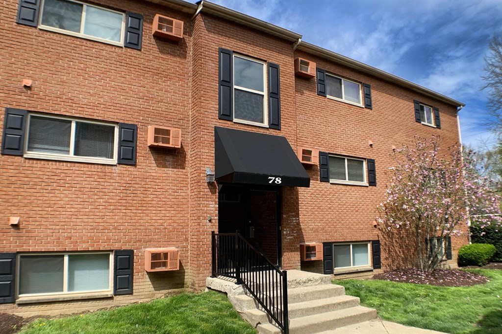 Backside Exterior at Crown Station Apartments, Amelia, OH, 45102