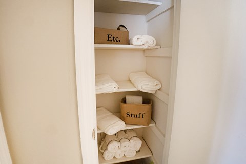 Closet at Oakwood Apartments, Florence, Kentucky
