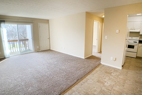 Wooden floor at Oakwood Apartments, Florence