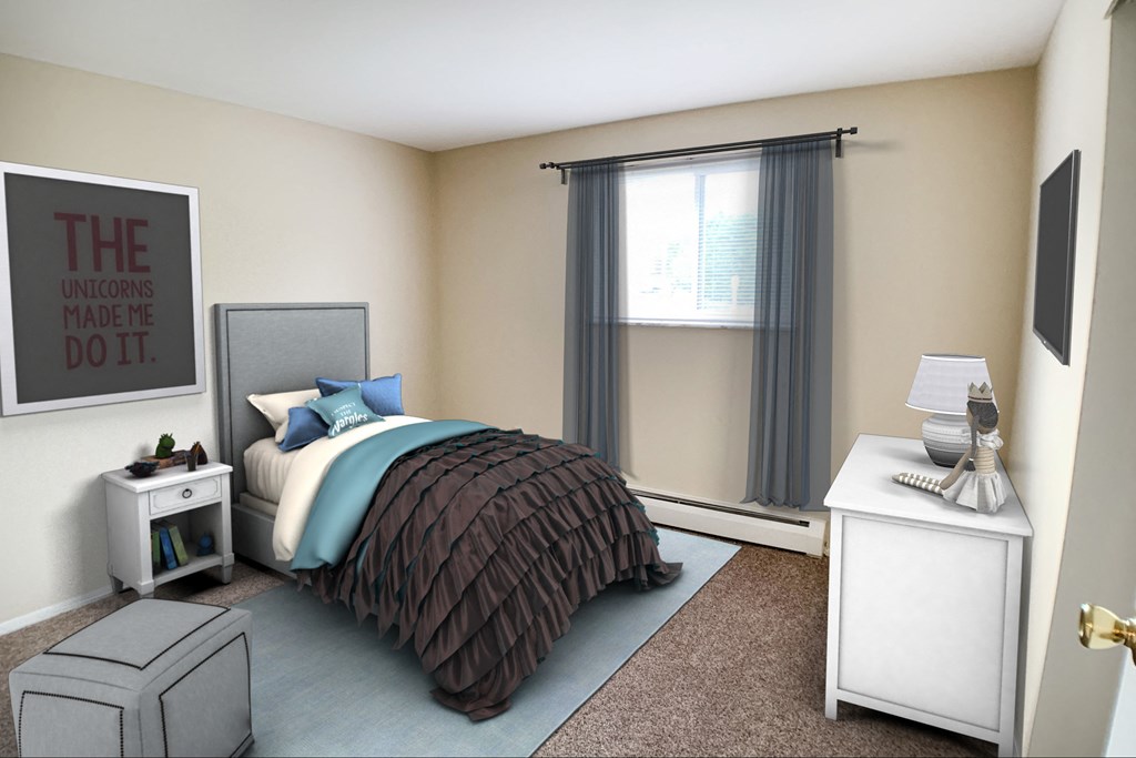 Bedroom Interior  at Barkley Ridge Apartments, Kentucky, 41071