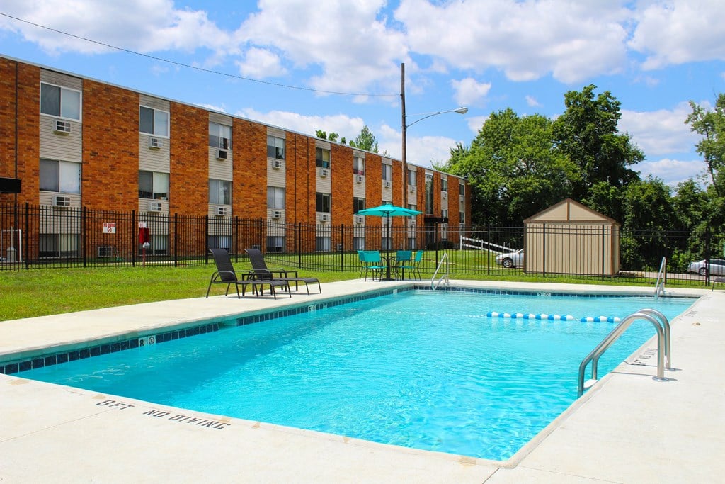 Sparkling Pool  at Barkley Ridge Apartments, Southgate, KY, 41071