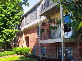 Private Balcony or Patio in Each Home at Concord Wood Apartments, Milford, OH, 45150