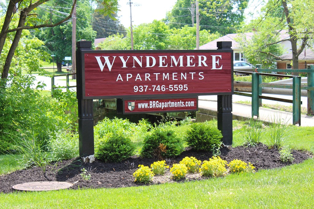 Property Signage at Wyndemere Apartments, Franklin, 45005
