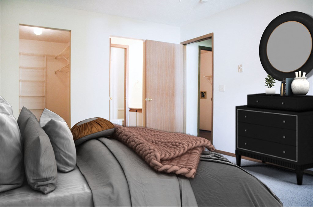 Virtual Bedroom  at Wyndemere Apartments, Franklin, 45005