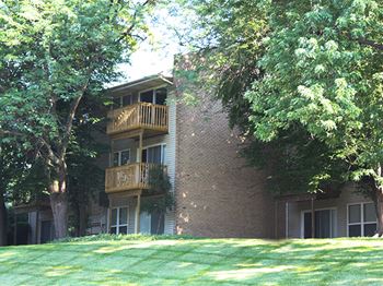 Patios & balconies at Timber Ridge Apartments in Cincinnati, OH