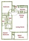 2Bed/2Bath