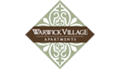 Logo at Warwick Village apartments