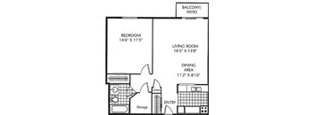 1Bed1Bath