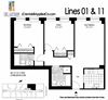 2 Bedroom 2 Bath A