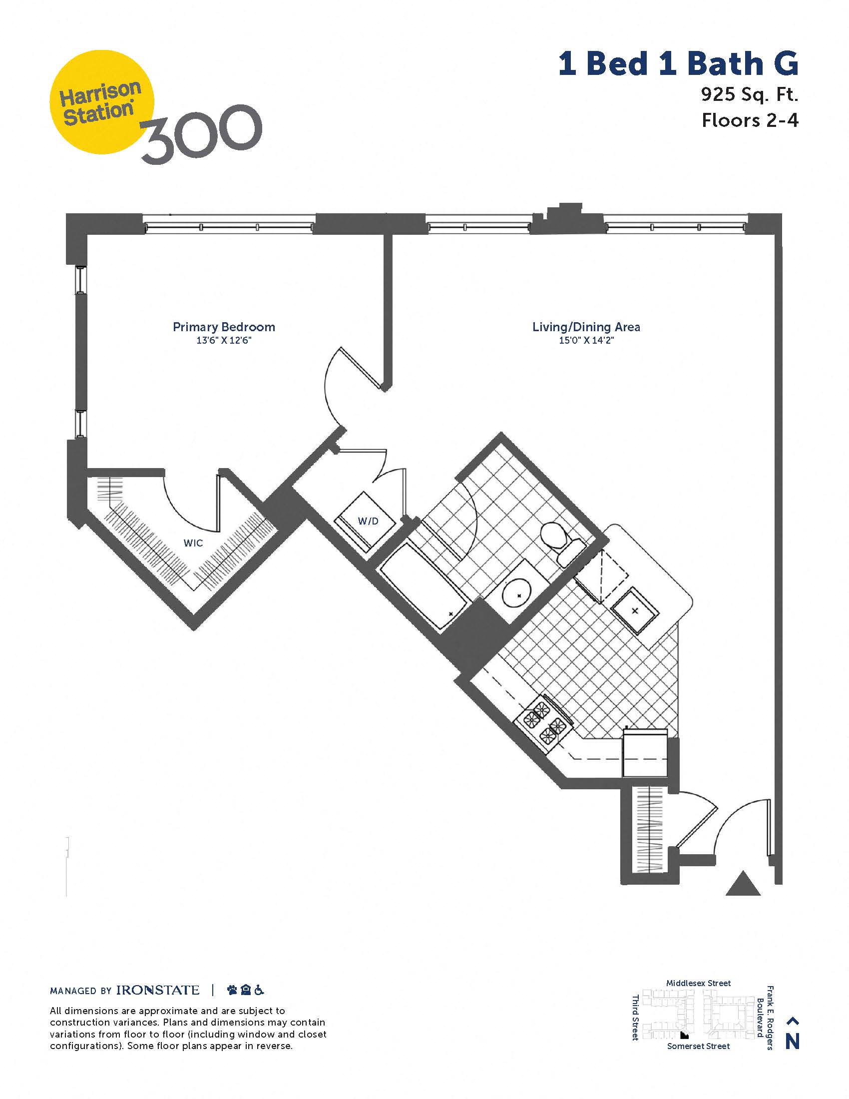 1 Bed 1 Bath G