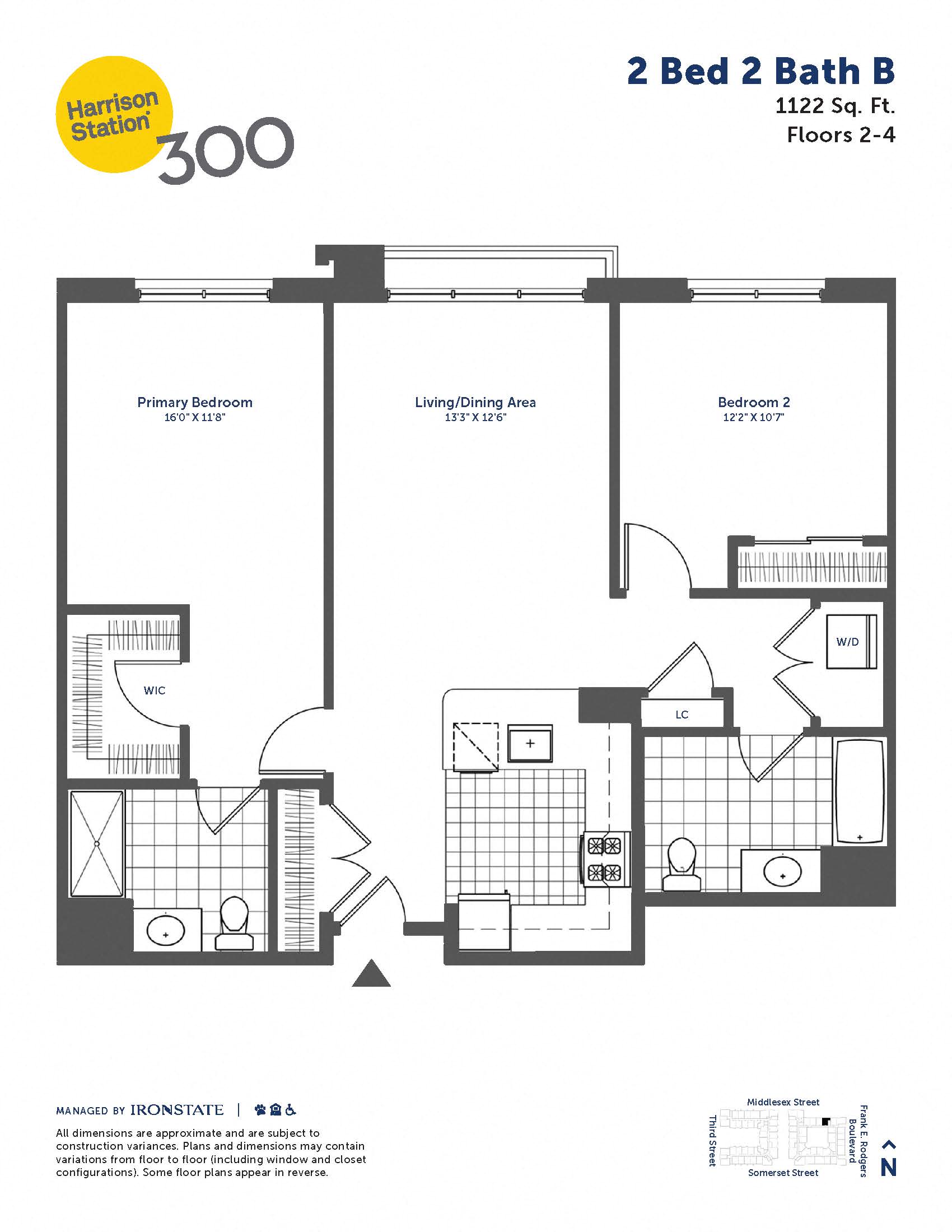 2 Bed 2 Bath B