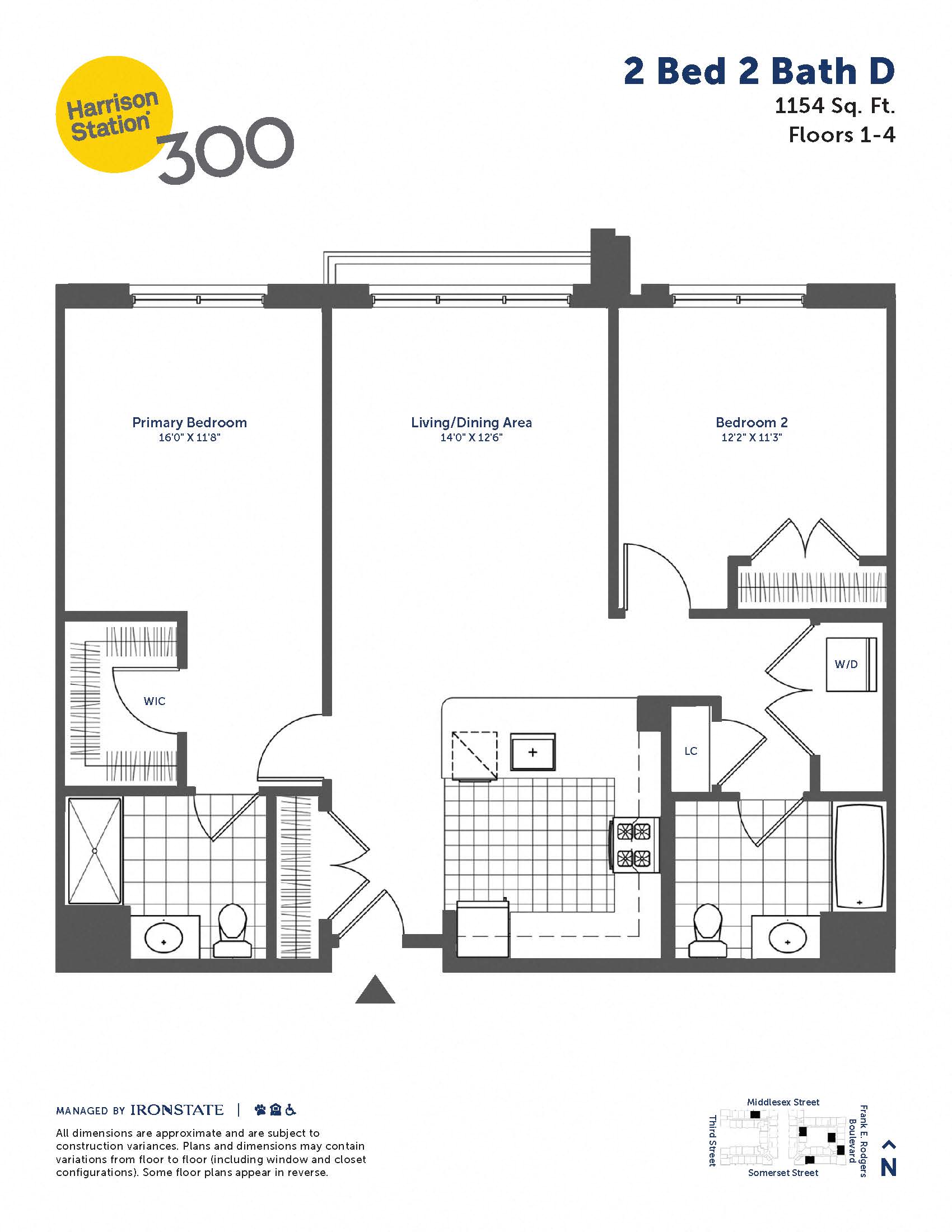 2 Bed 2 Bath D