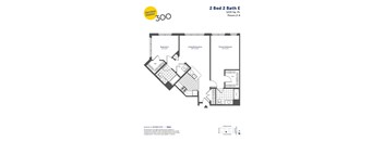 2 Bed 2 Bath E