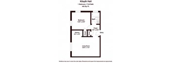 1 Bed/1 Bath