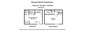 1 BR - Townhome
