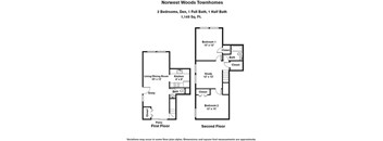 2 BR - Townhome + Den