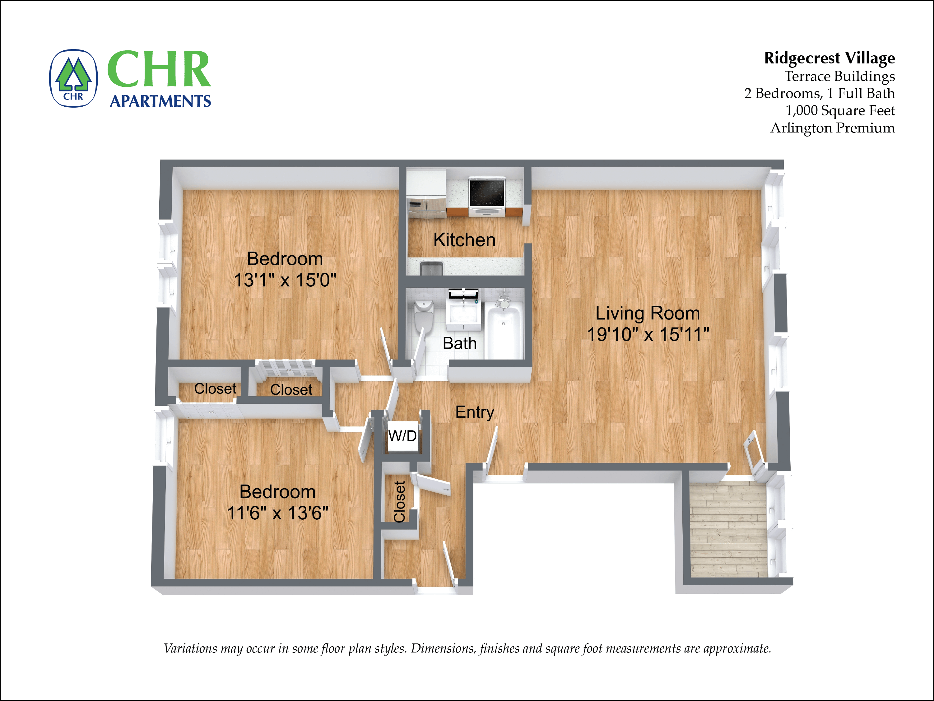 2 Bedroom