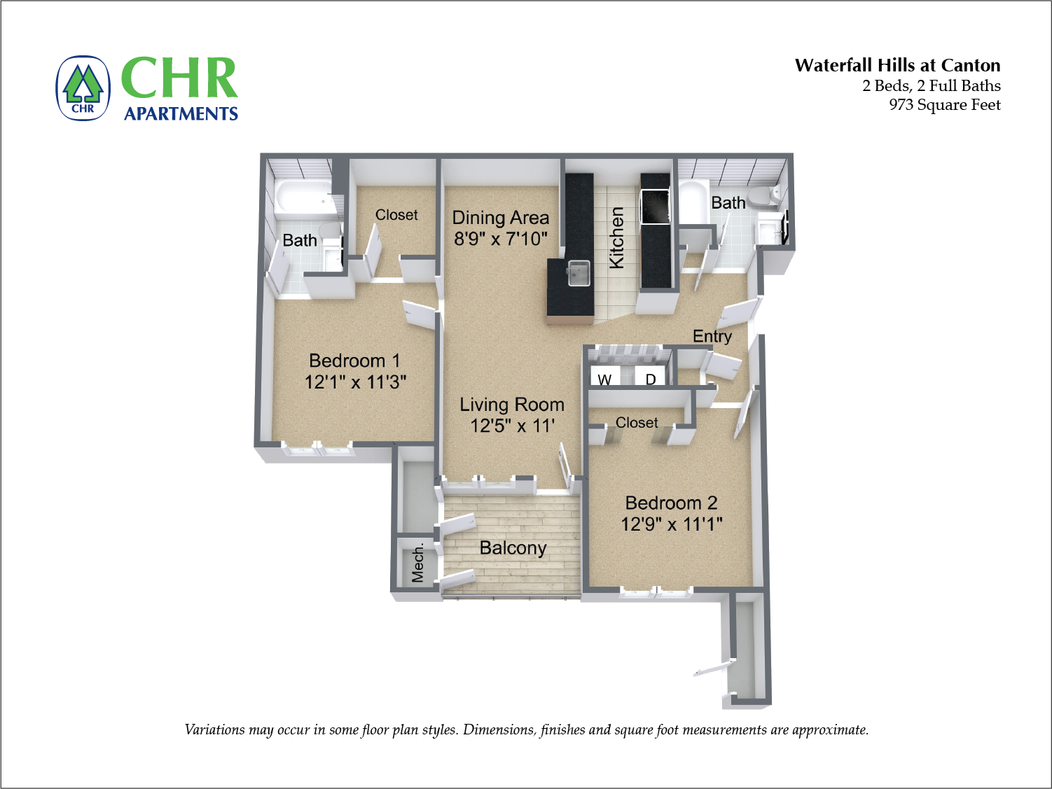 2 Bedroom