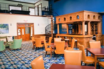 Clubhouse living kitchen at Bishops Gate, Cincinnati, OH