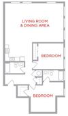 Two Bedroom 04 Groton Lofts