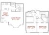 Two Bedroom Townhouse Gramercy