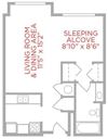Studio With Bay Window Or Balcony Gramercy