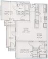 2 bed 2 bath