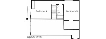 4BR 2BA - FLOOR PLAN C - 972 HILGARD