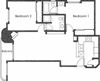 2BR 2BA - FLOOR PLAN D - 1400 MIDVALE