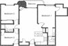 3BR 2BA - FLOOR PLAN A - 1400 MIDVALE