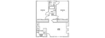 2 Bedroom 1.5 Bathroom