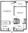 1Bed1Bath