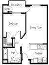 1Bed1Bath