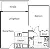 1Bed1Bath