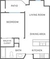 1Bed1Bath