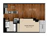 A2 1 Bedroom 1 Bathroom Floor Plan A2 1 Bedroom 1 Bathroom Floor Plan at Optima Old Orchard Woods, Skokie, IL, 60077