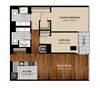 B1 2 Bed 2 Bath Floor Plan B1 2 Bed 2 Bath Floor Plan at Optima Old Orchard Woods, Skokie, Illinois