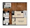 B3 2 Bed 2 Bath Floor Plan B3 2 Bed 2 Bath Floor Plan at Optima Old Orchard Woods, Illinois