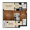 B5 2 Bed 2 Bath Floor Plan B5 2 Bed 2 Bath Floor Plan at Optima Old Orchard Woods, Skokie, IL, 60077