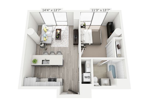 730 W. Couch Place Studio-3 Beds Apartment for Rent - Photo Gallery 22