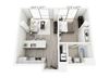 1 BEDROOM 1 BATH B1