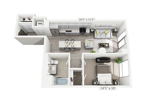 730 W. Couch Place Studio-3 Beds Apartment for Rent - Photo Gallery 25