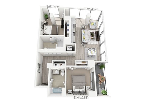 730 W. Couch Place Studio-3 Beds Apartment for Rent - Photo Gallery 33